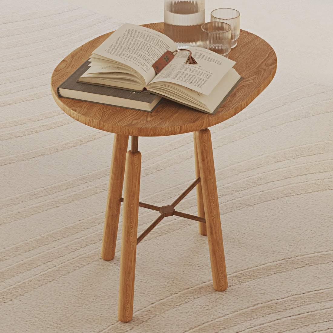 Babylon End Table - Linerora