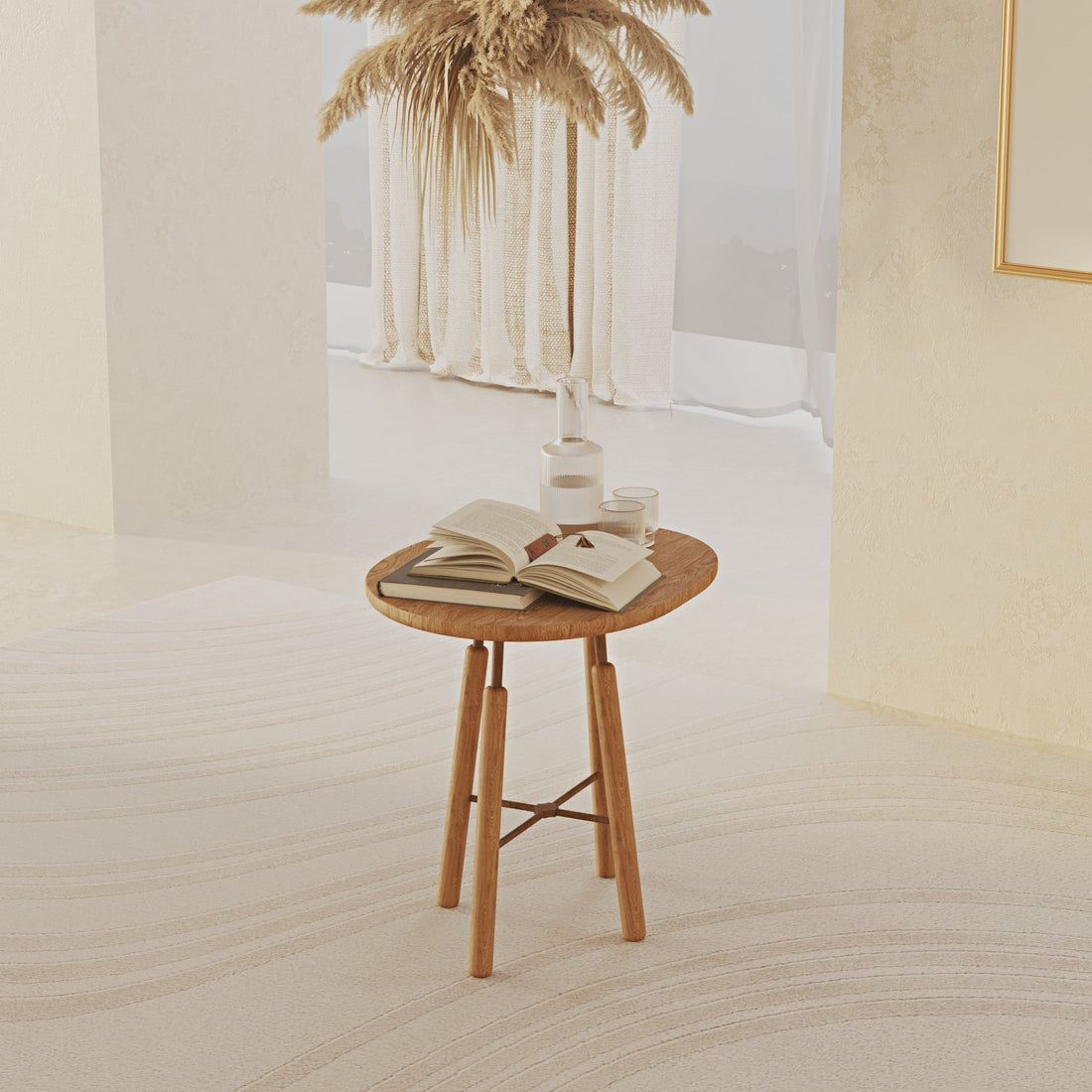 Babylon End Table - Linerora
