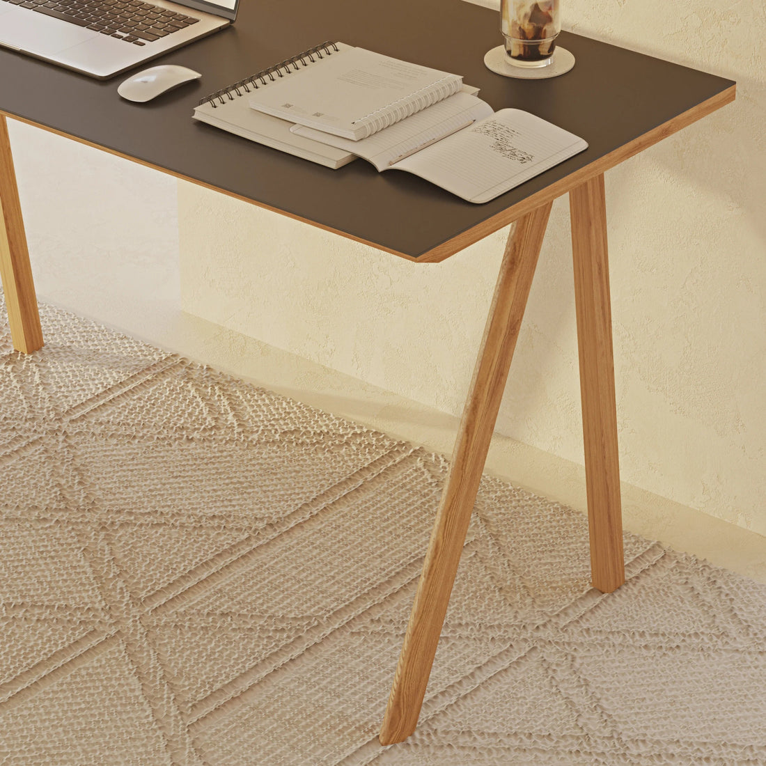 Bike - Themed Linoleum Desk - Linerora