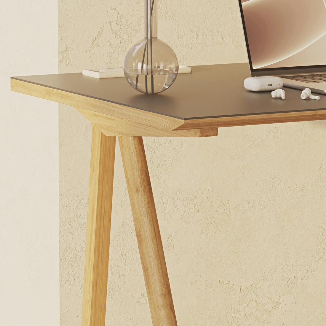Bike - Themed Linoleum Desk - Linerora
