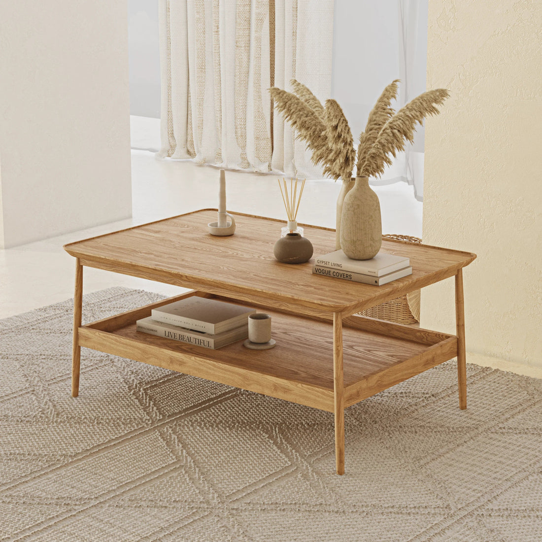 Botanical - Inspired Coffee Table - Linerora