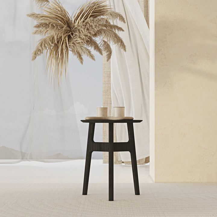Casablanca Noir Side Table - Linerora