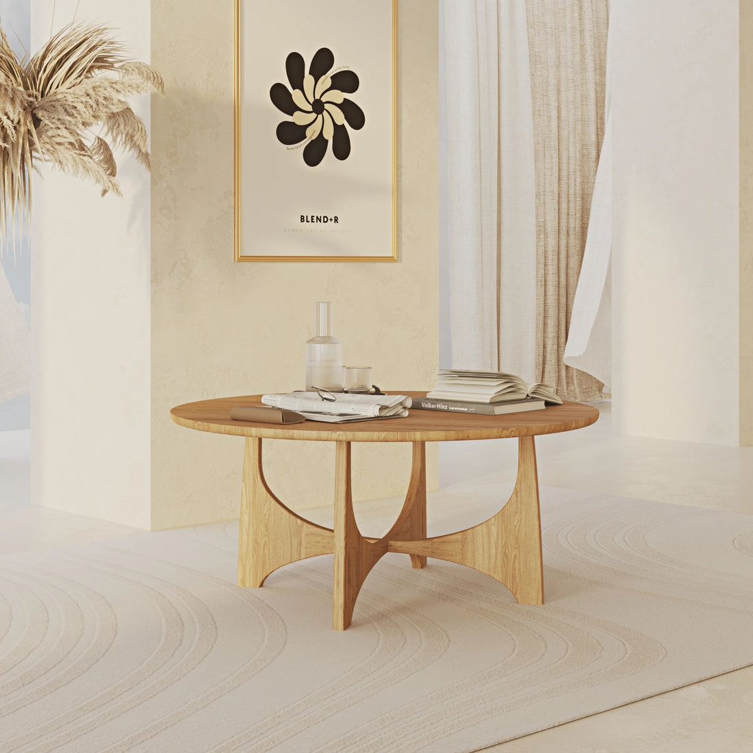 Cassy Modern Coffee Table - Linerora