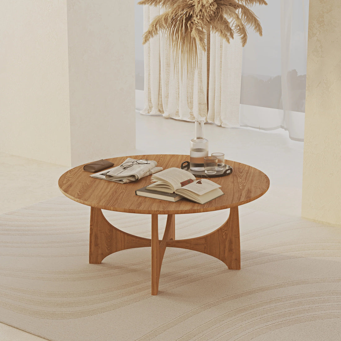 Cassy Modern Coffee Table - Linerora