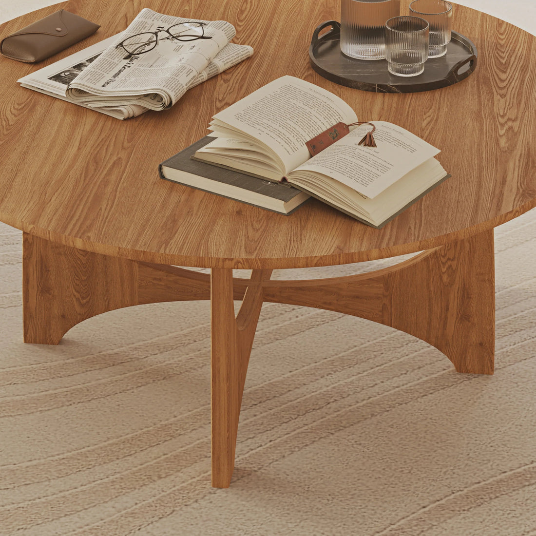 Cassy Modern Coffee Table - Linerora