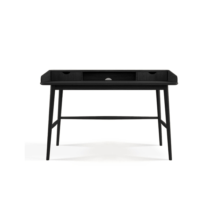 Chic Black Lofi Desk - Linerora