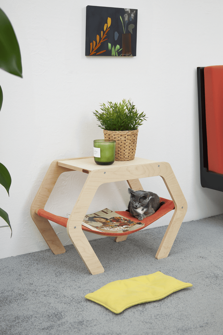 Disassembled Wooden Center Table & Bedside Table - Linerora