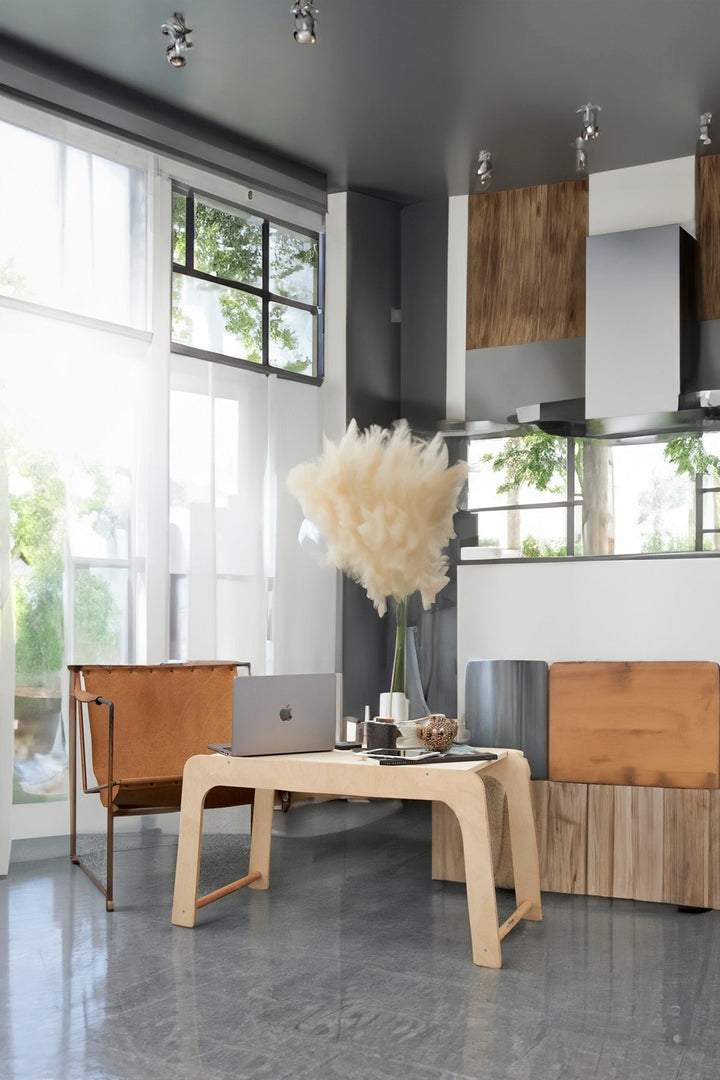Disassembled Wooden Nightstand & Coffee Table - Linerora