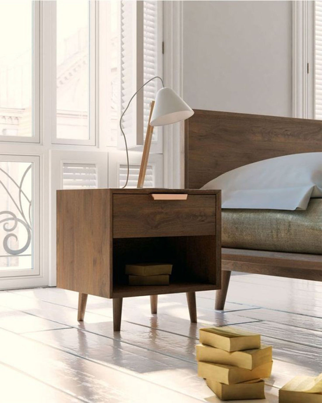 Elevate Nightstand - Linerora
