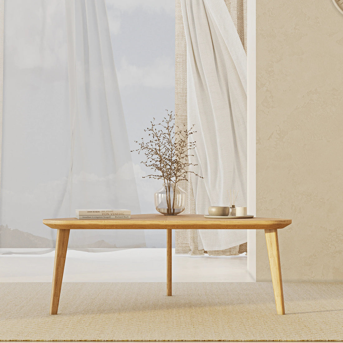 Helsinki Triangular Coffee Table - Linerora