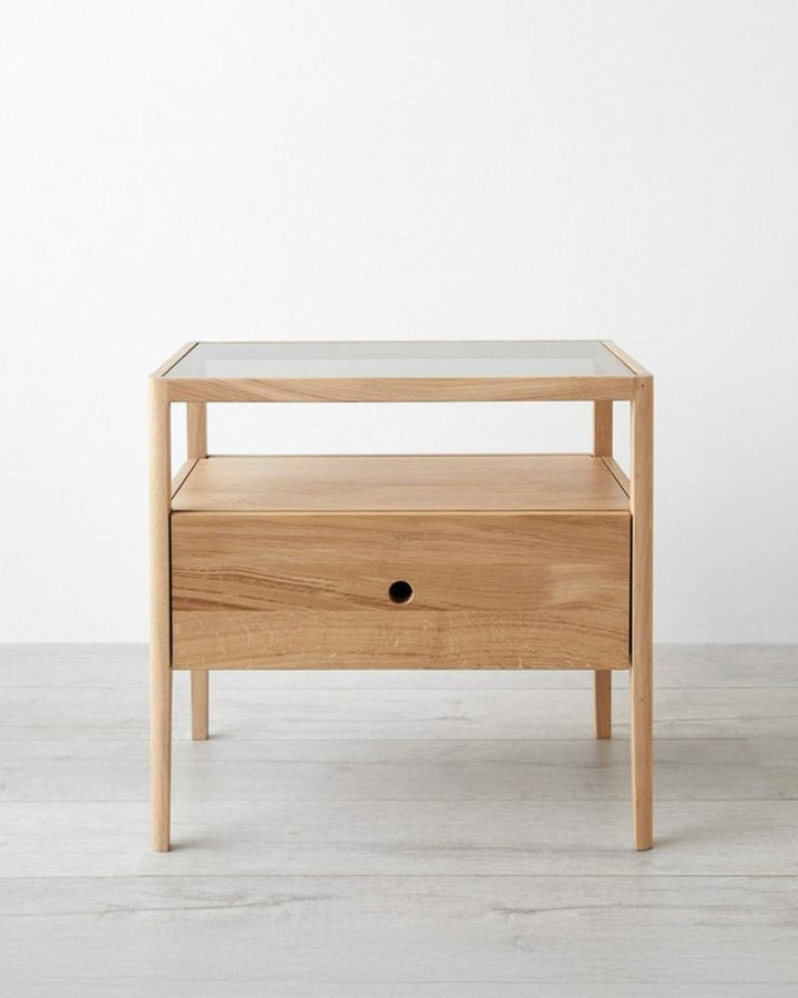 Mahfuz Bedside Table - Linerora