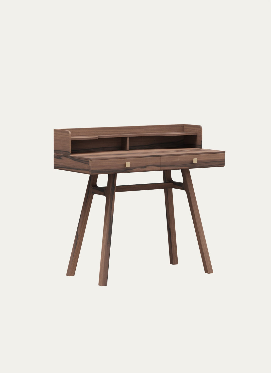 MARSEL 100 CM WORK DESK WITH SHELF - Linerora