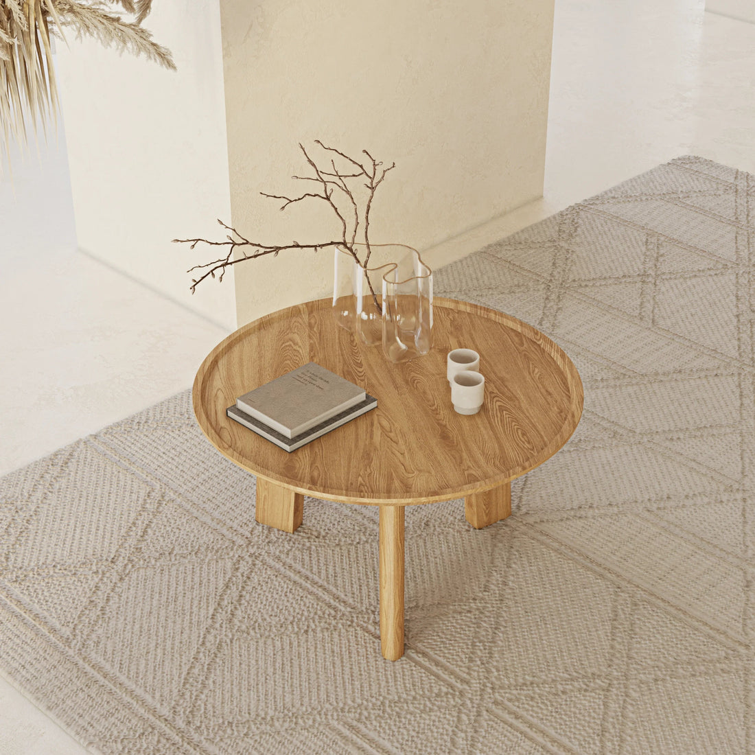 Oak Coffee Table by Tate - Linerora