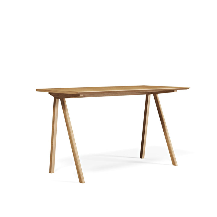 Oak Desk with Bike Design - Linerora
