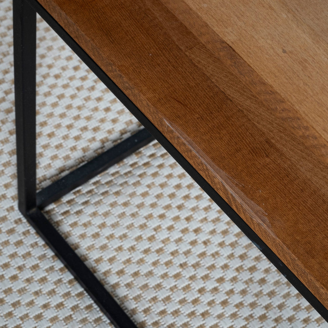 Oak Musson Nightstand Without Drawers - Linerora