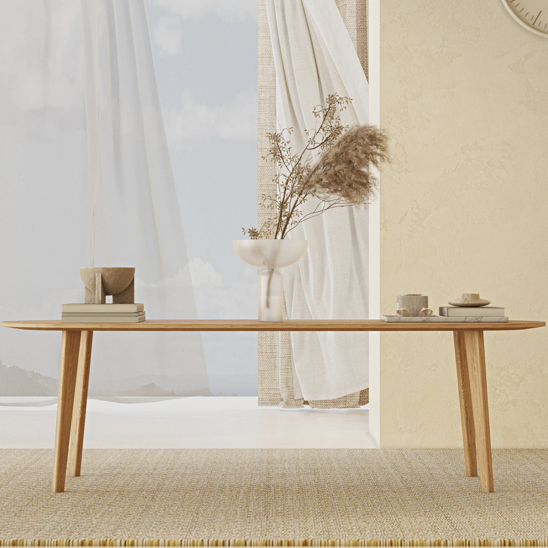 Oval Coffee Table in Helsinki Design - Linerora