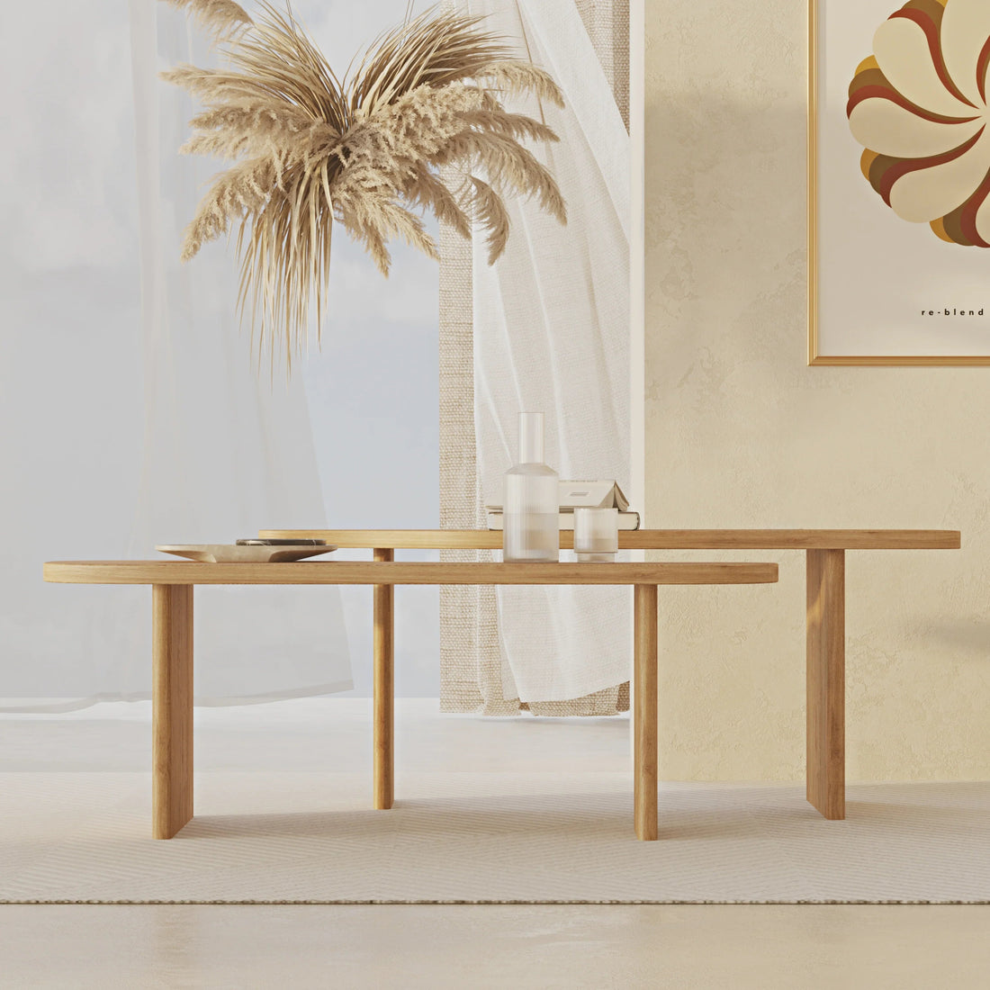 Riddle Coffee Table Collection - Linerora