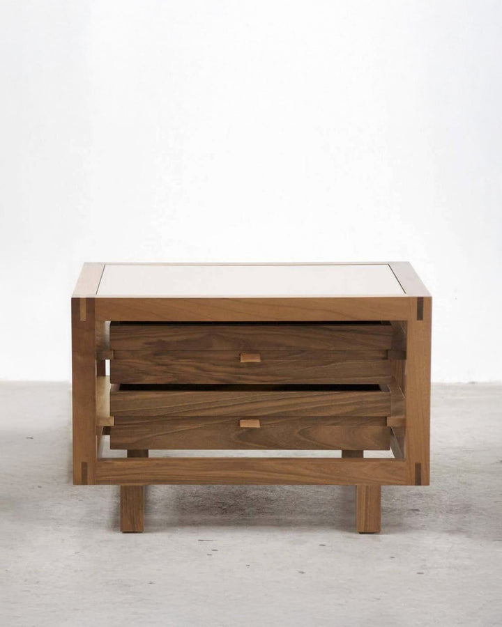 Sem´ya Bedside Table - Linerora