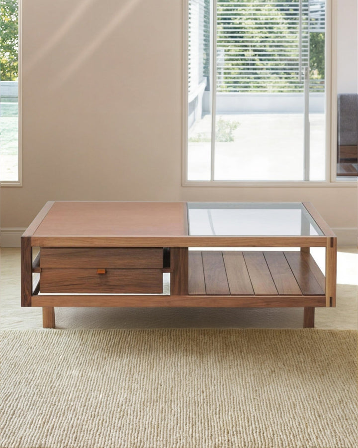 Sem'ya Coffee Table - Stylish and Functional Centerpiece - Linerora