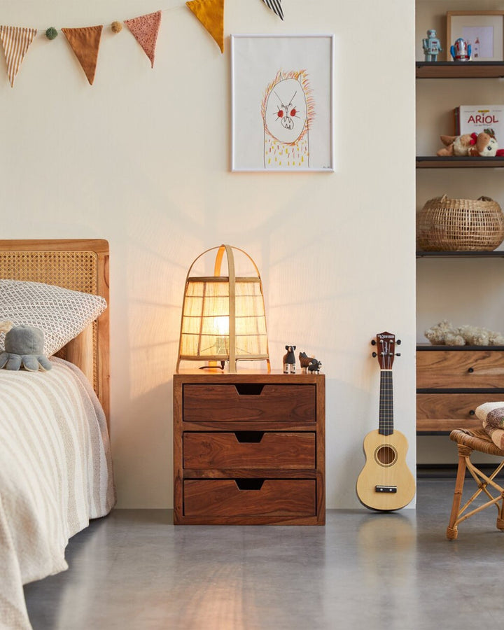 Visal Bedside Table - Linerora