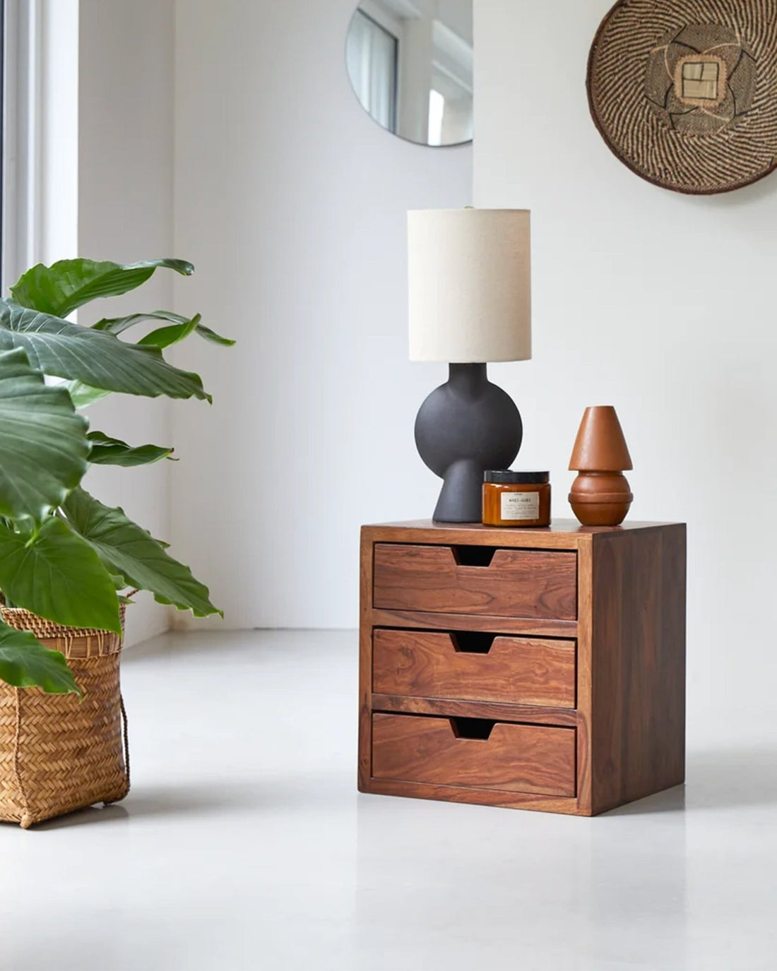 Visal Bedside Table - Linerora